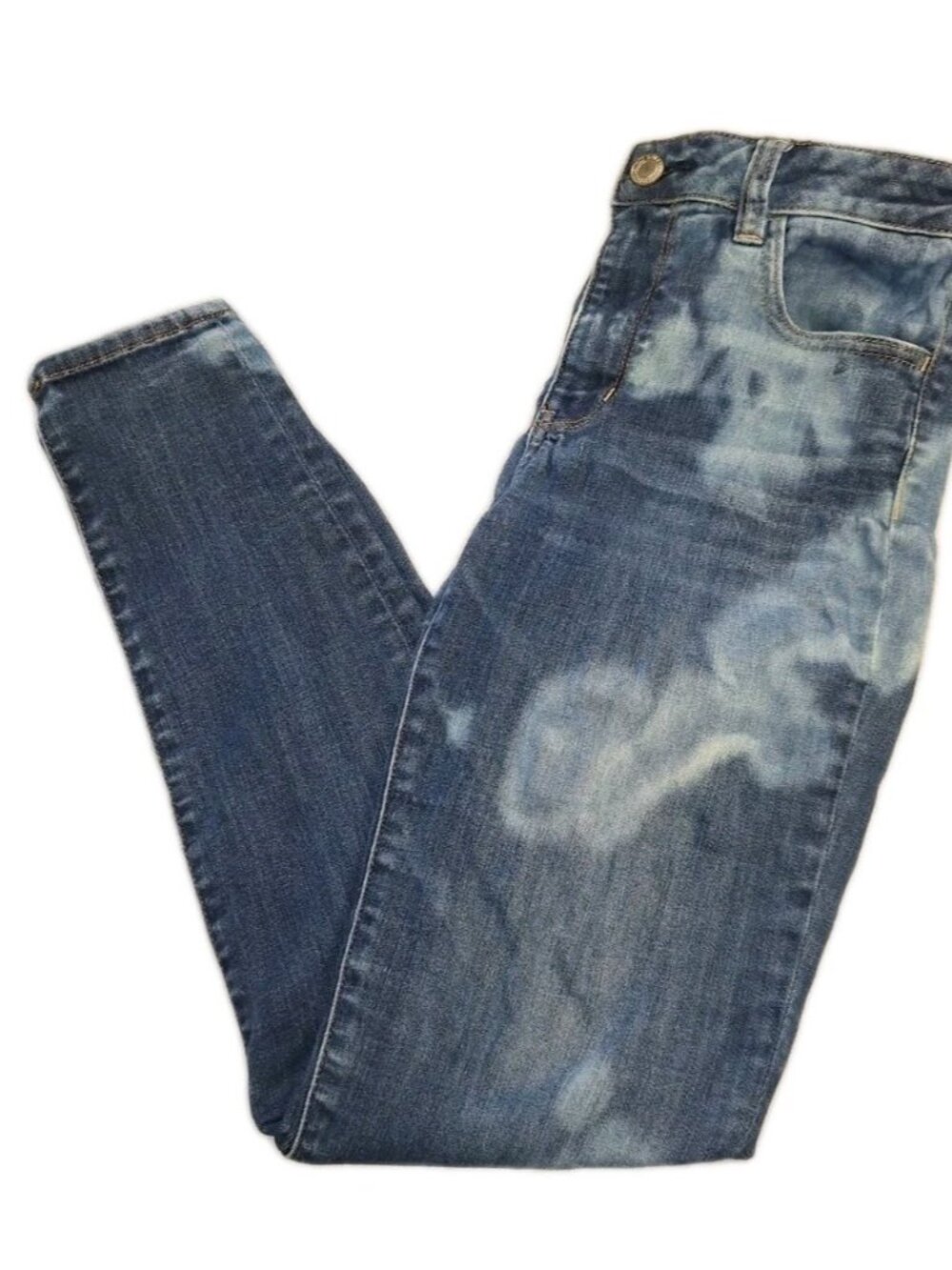 American Eagle Womens Blue Size 10 Long Ne(x)t Level  Stretch Jeans  30x32